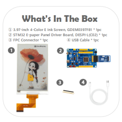 EPD with STM32 Demo Kit