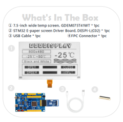 EPD with STM32 Demo Kit