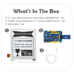 EPD with STM32 Demo Kit