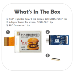 EPD with adapter board