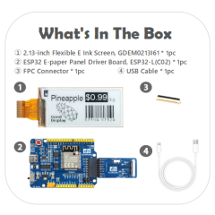 EPD with ESP32 Demo Kit