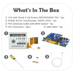 EPD with STM32 Demo Kit