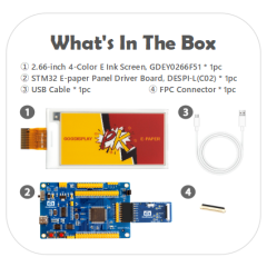 EPD with STM32 Demo Kit