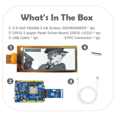 EPD with ESP32 Demo Kit