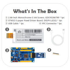 EPD with STM32 Demo Kit