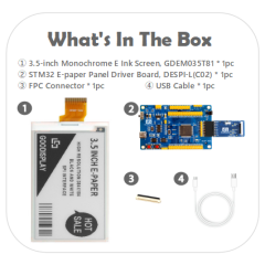 EPD with STM32 Demo Kit
