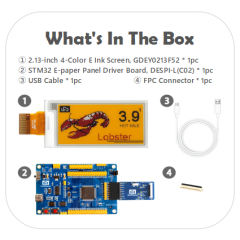 EPD with STM32 Demo Kit