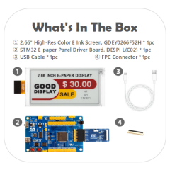 EPD with STM32 Demo Kit