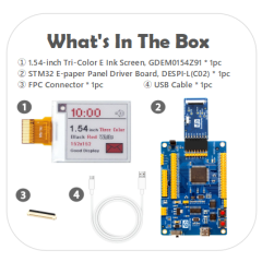 EPD with STM32 Demo Kit