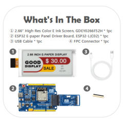 EPD with ESP32 Demo Kit