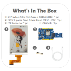 EPD with ESP32 Demo Kit