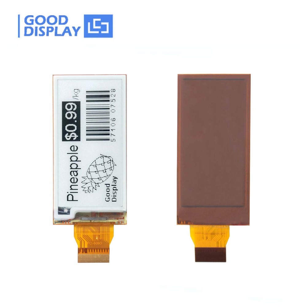 Flexible Bendable 2.13" E Ink Display Module Monochrome e-Paper Raw Screen