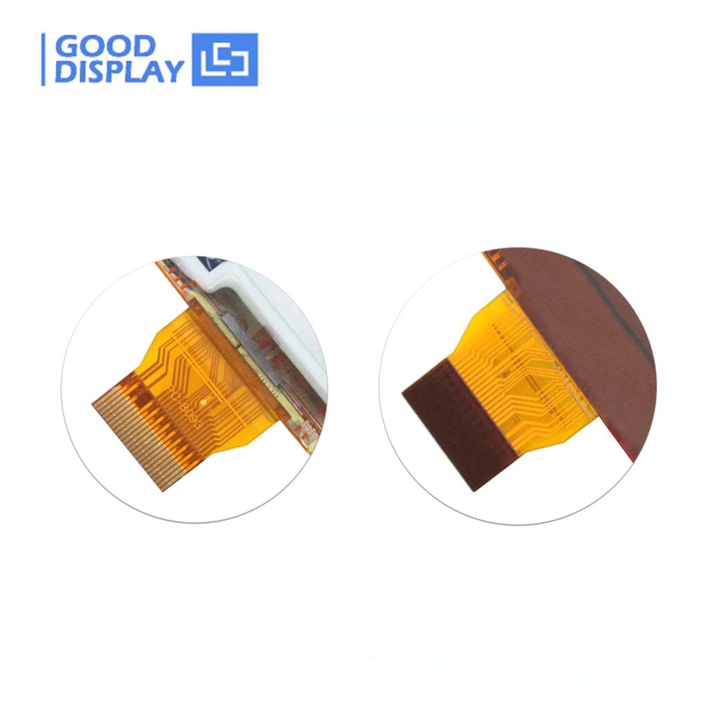 Flexible Bendable 2.13" E Ink Display Module Monochrome e-Paper Raw Screen