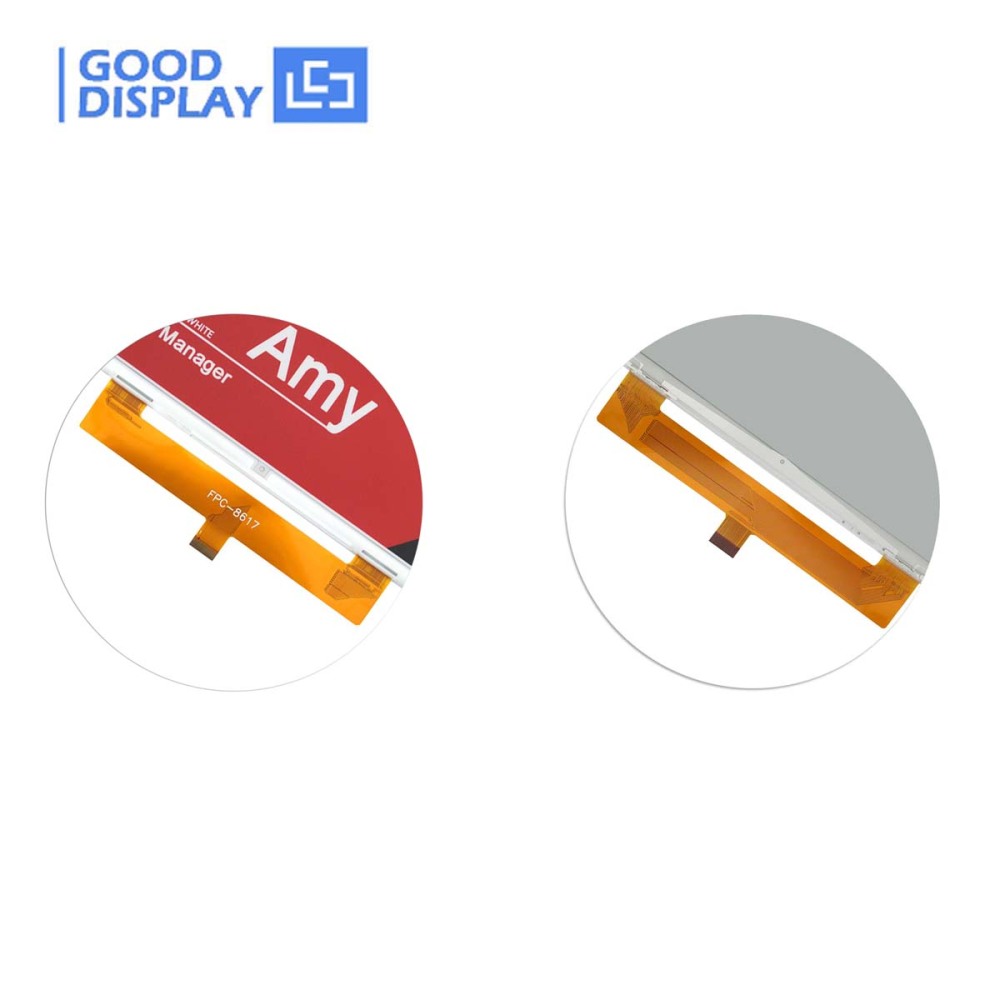 [EOL]10.85-inch Large ePaper Tri-color Narrow Red E Ink Screen 1360x480 Resolution