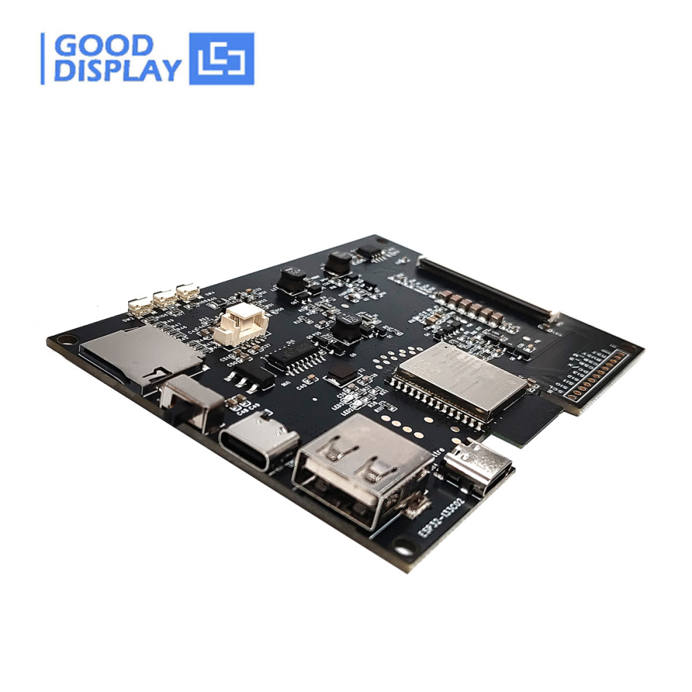 Development Kit for 13.3-inch E6 Series Color Display QSPI Driver Board, ESP32-133C02