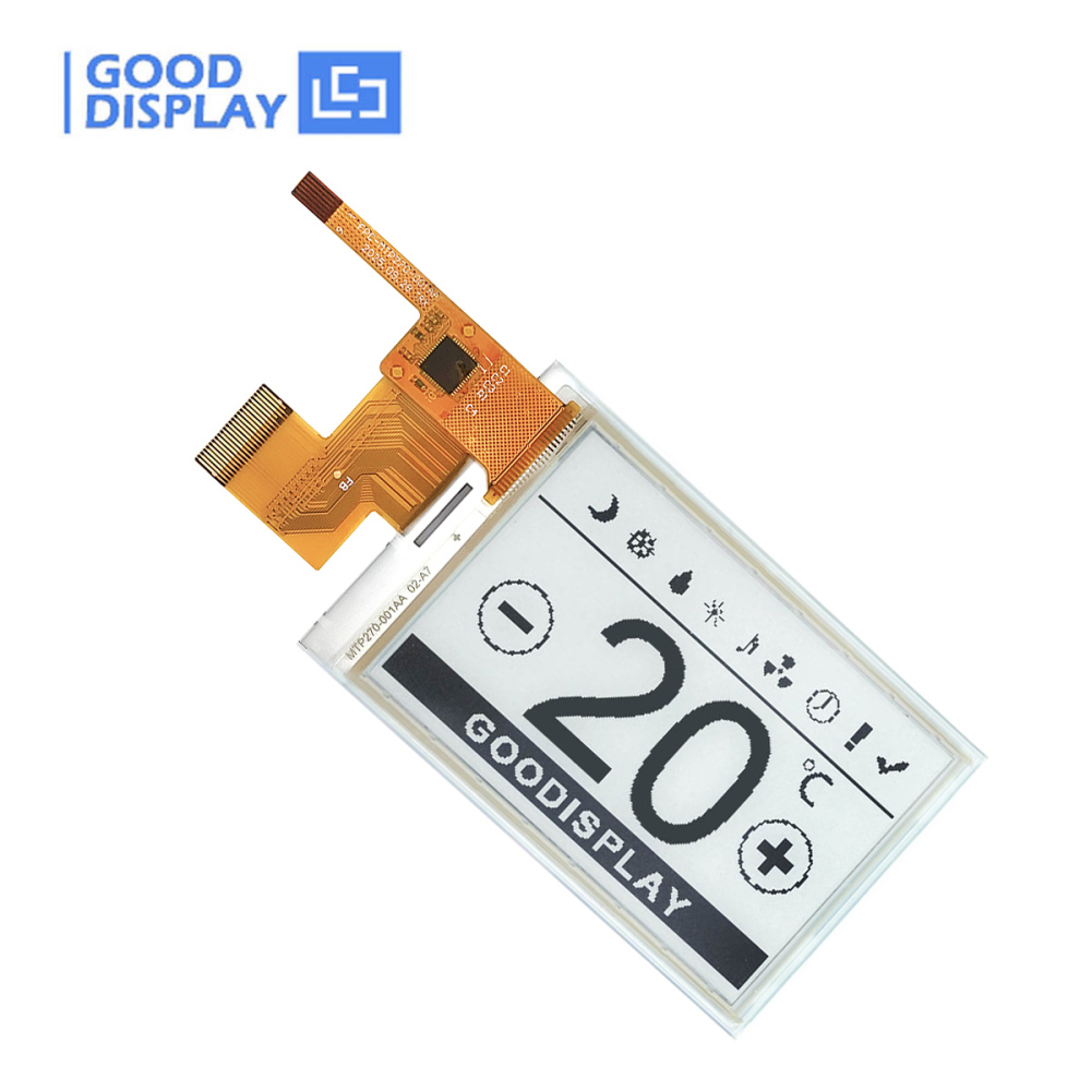 2.7 Inch E-ink TouchScreen SPI Interface China 4 Grayscale E-ink Screen Manufacturer Touch Panel GDEY027T91-T21