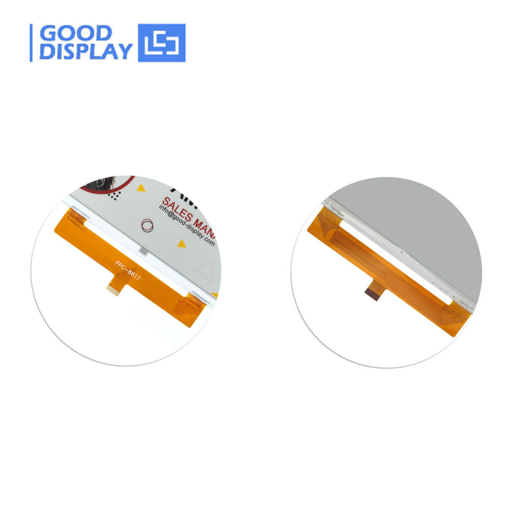 10.85-Inch Large Size Black White Red and Yellow Four-Color E-Paper Display 1360x480