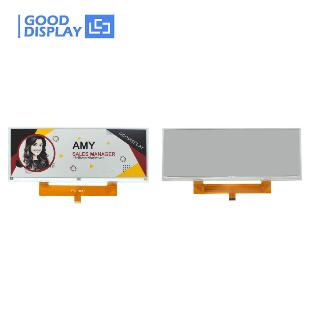 10.85-Inch Large Size Black White Red and Yellow Four-Color E-Paper Display 1360x480