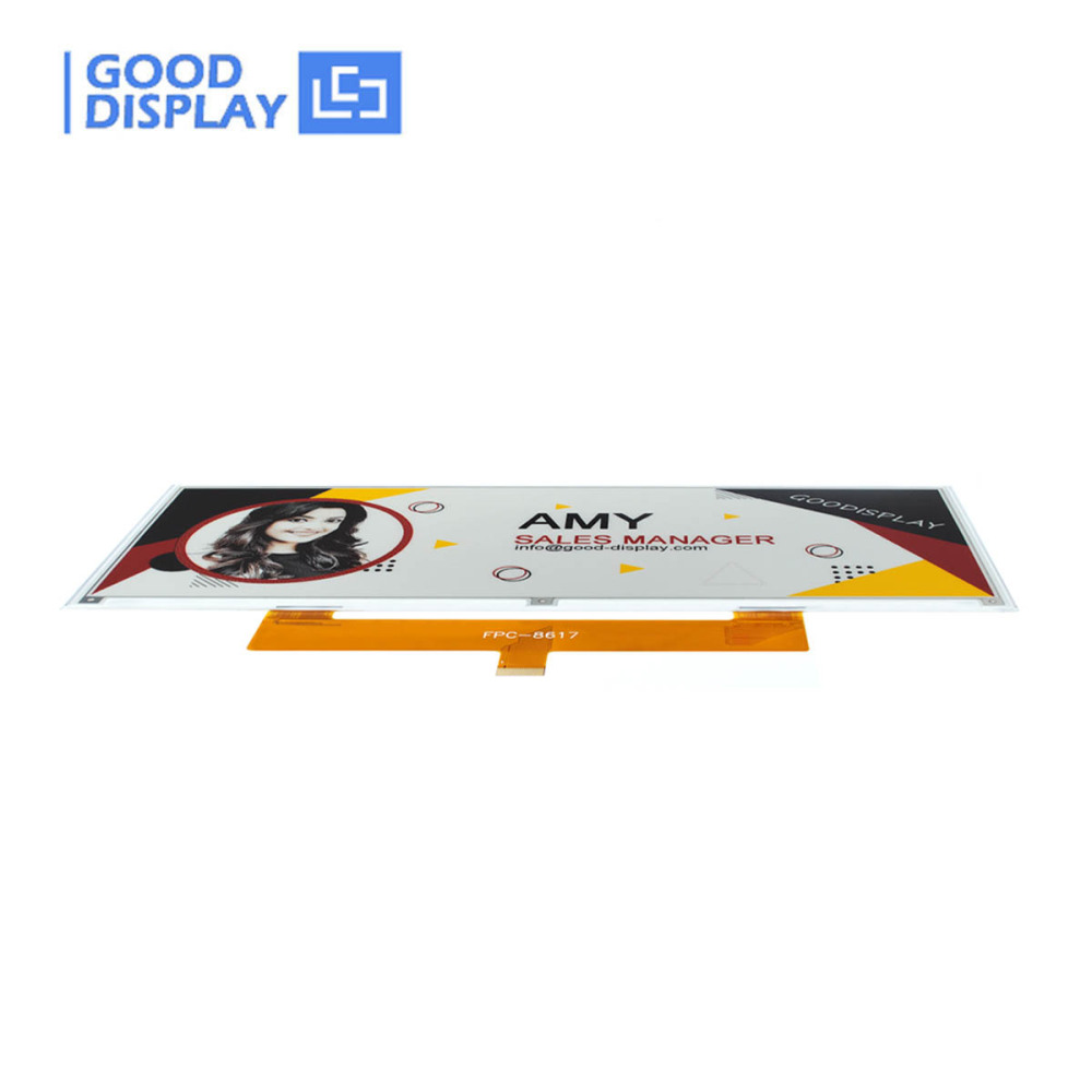 10.85-Inch Large Size Black White Red and Yellow Four-Color E-Paper Display 1360x480