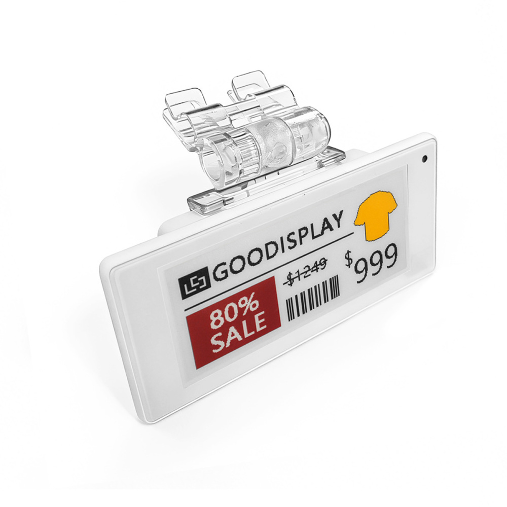 Retail E-Ink Display Mounts — Shelf, Price Tag & ESL Holders for Supermarkets | REE Series