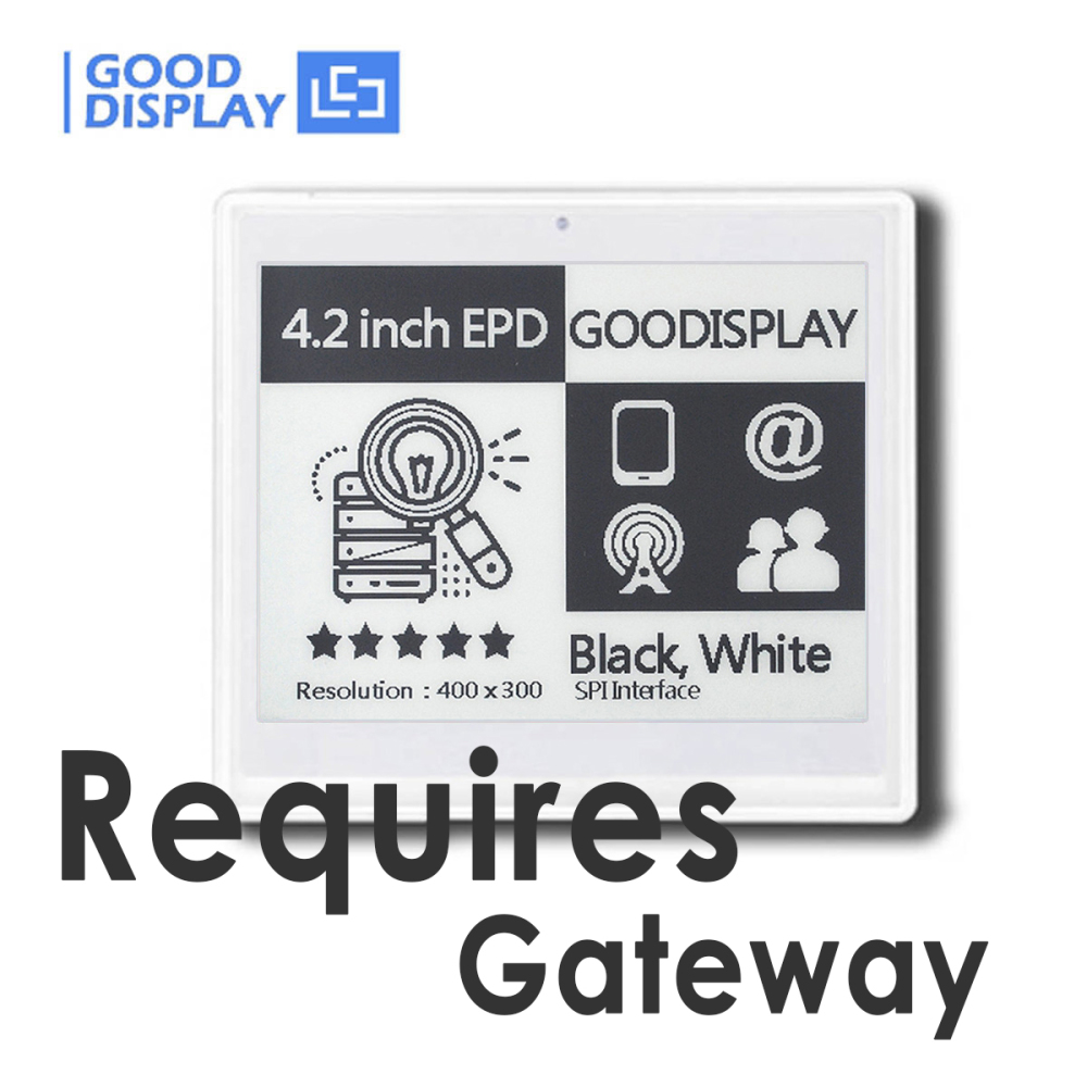 4.2" ESL E Ink Tag - Smart Retail Automation | Energy-Efficient E-Paper Display | Wholesale Label Solution, ET0420