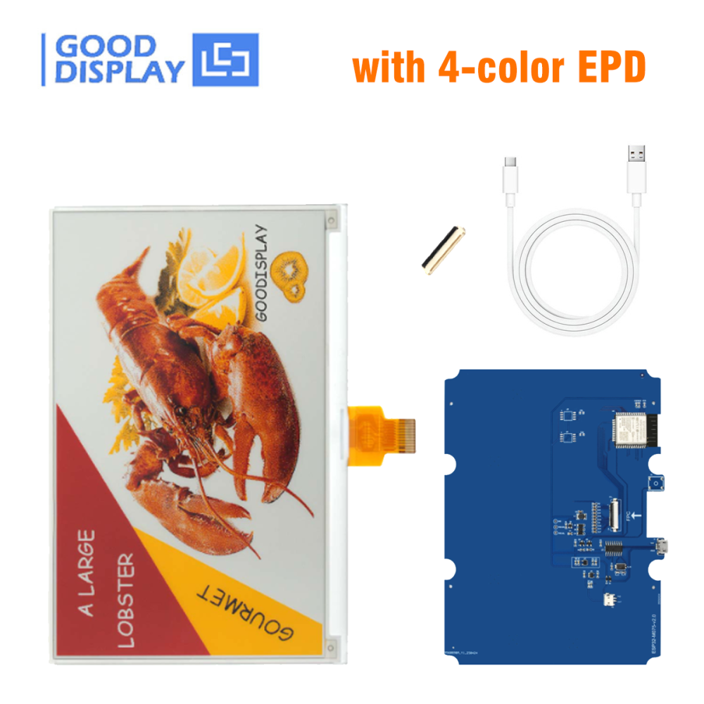 ESP32 7.5inch WiFi E Ink Display Kit Effortless Wireless Updates Driver Board