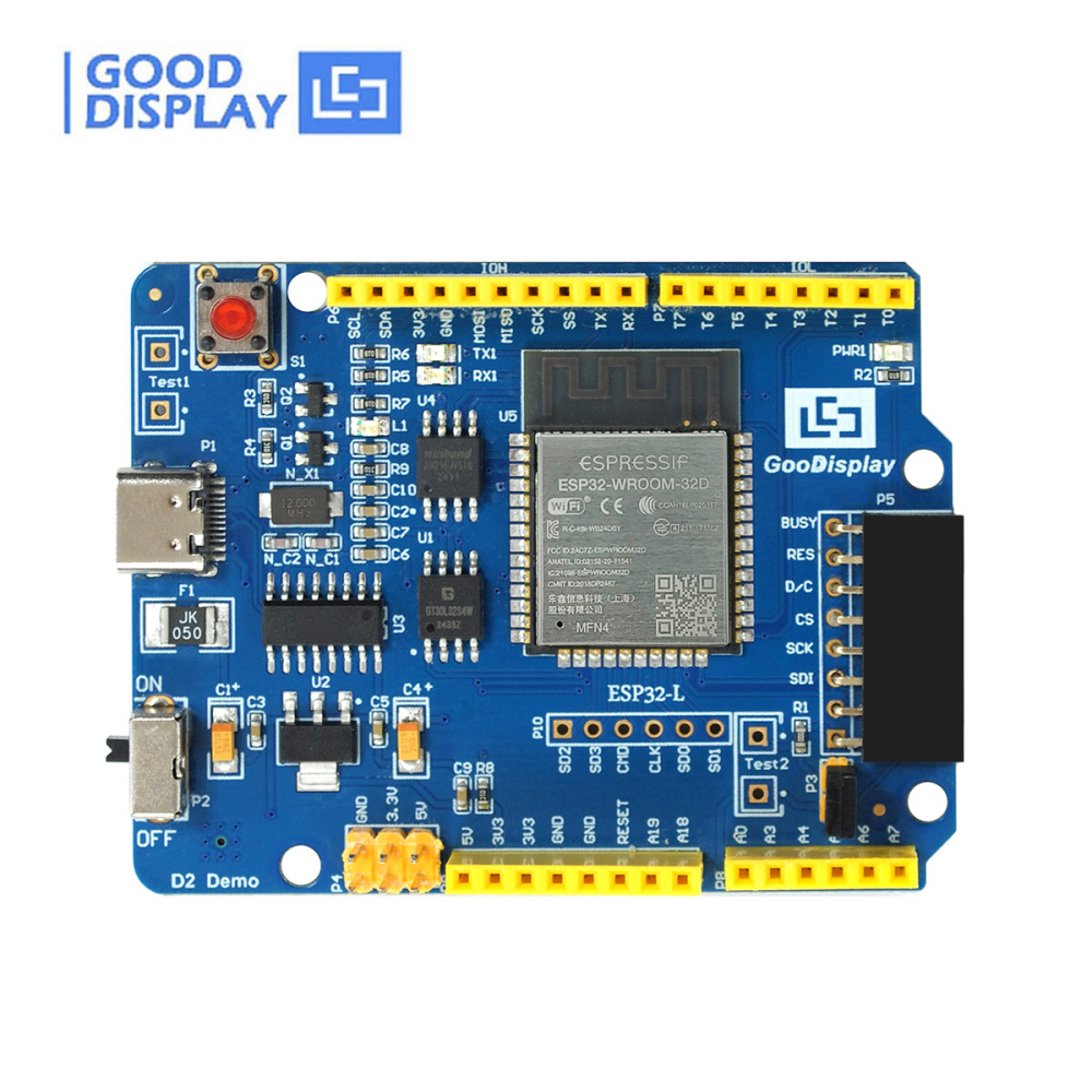 ESP32 Epaper Board for 4-inch & 7.3 inch E6 color e-ink Display ESP32-L(C73)