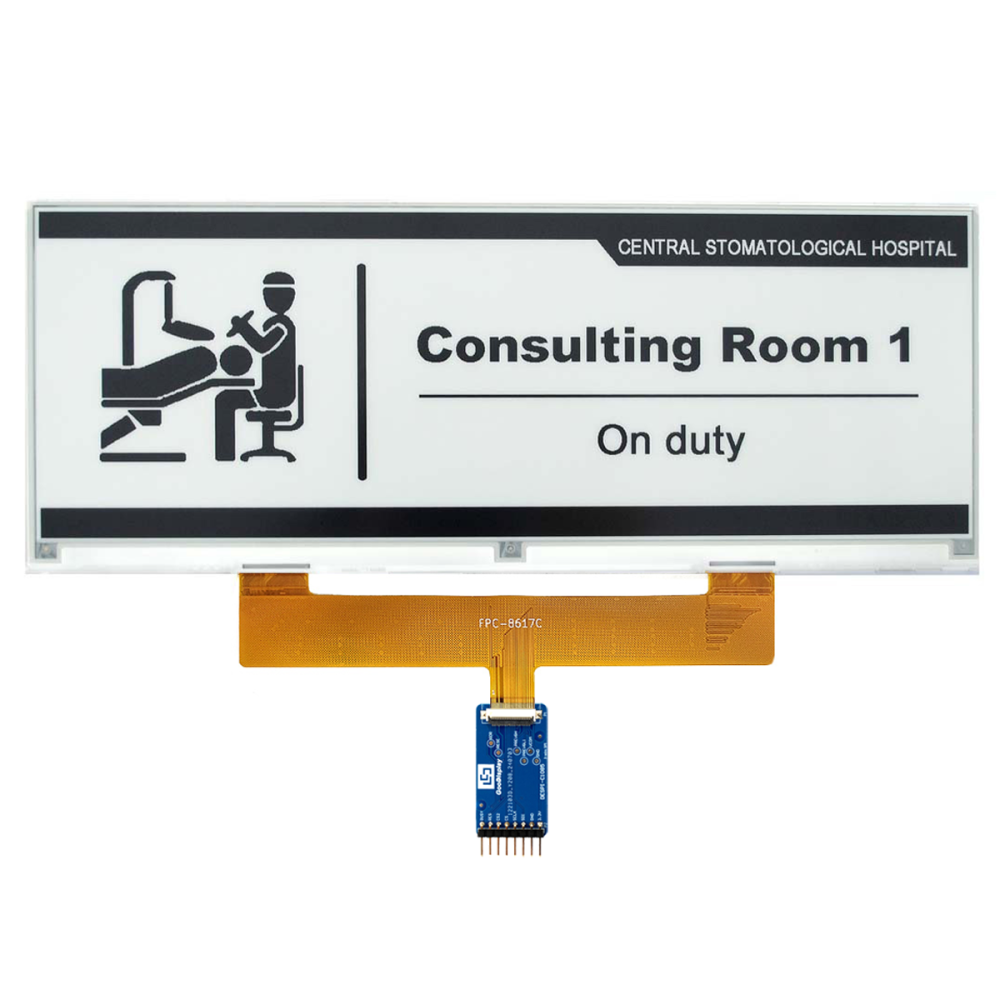 High-quality 10.85Inch Electronic Ink Screen Best Price for Large 1360×480 E-Paper Display 133 PPI, GDEM1085T41