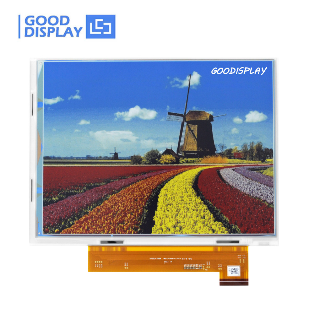 9.7-inch 4 Colors Vivid Paper-Like Display 12s Fast Refresh SPI Interface 960×672 E-Ink Panel, GDEY097F91