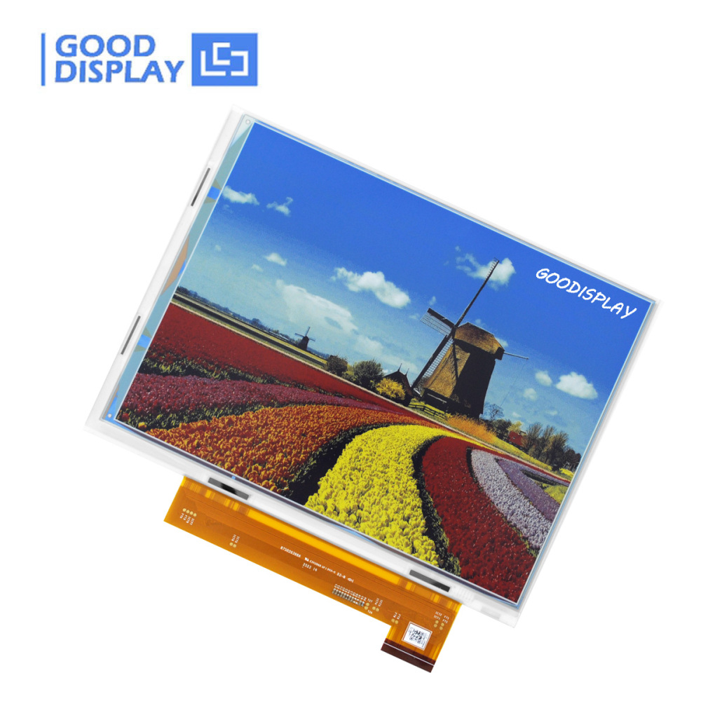 9.7-inch 4 Colors Vivid Paper-Like Display 12s Fast Refresh SPI Interface 960×672 E-Ink Panel, GDEY097F91