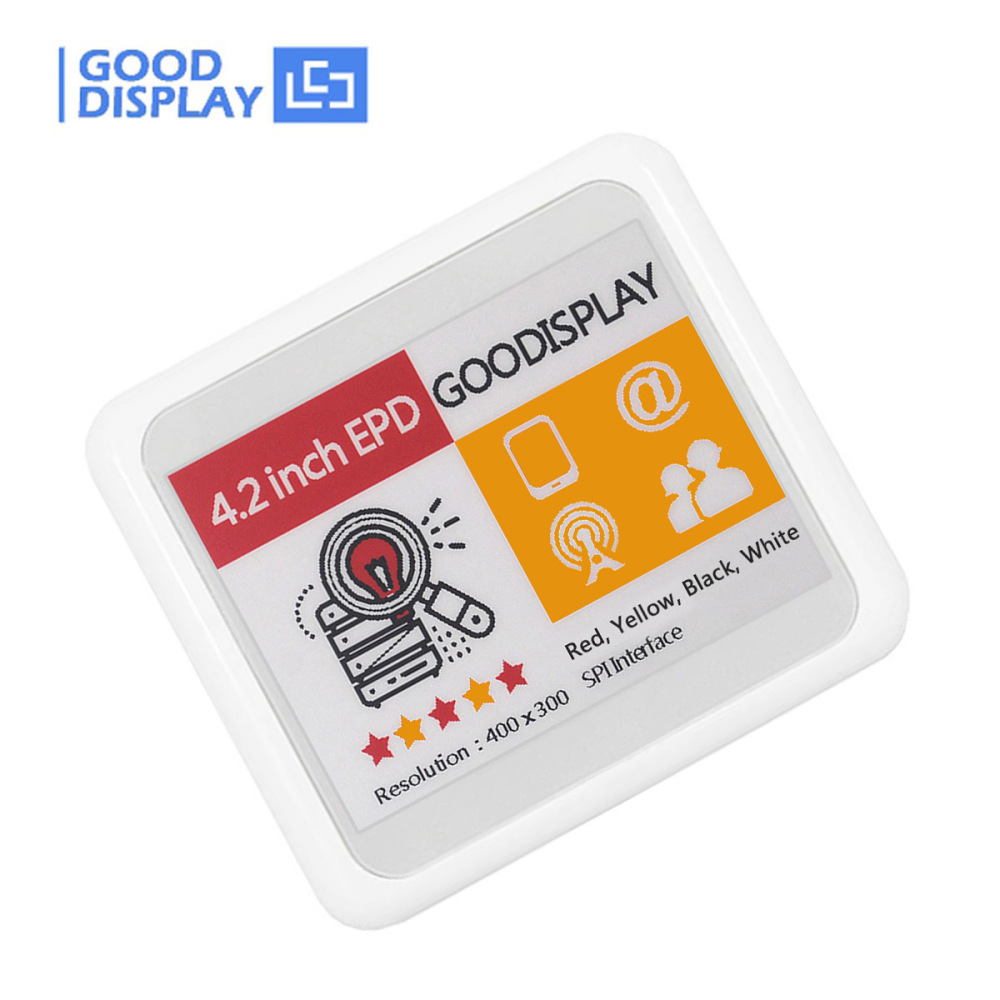 4.2 inch Wireless E-ink Display Passive NFC Color E-Paper Screen Label ESL , No Battery, GDN042F