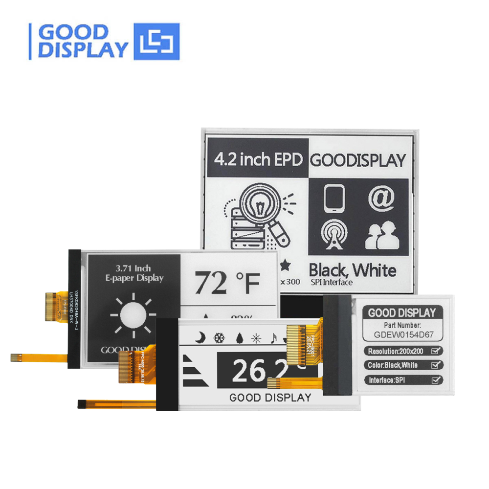 Front Light E-Paper Display | 1.54" 2.13" 2.7" 2.9" 3.7" 4.2" 4.26" 13.3" E Ink Screen Module