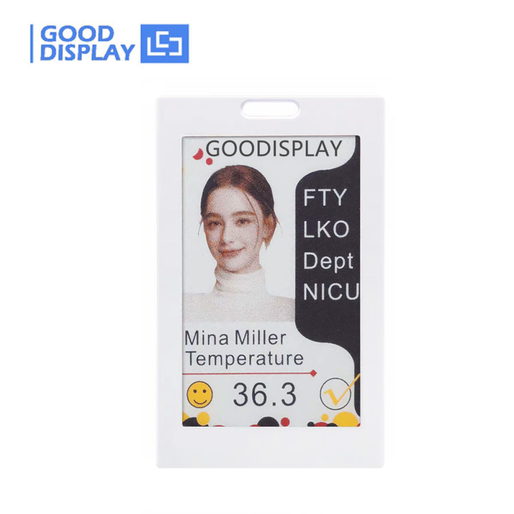 Battery-Free, Full-Color NFC Electronic Paper Badge | 3.7" 4-Color ePaper, Update on Tap, DMN037FW