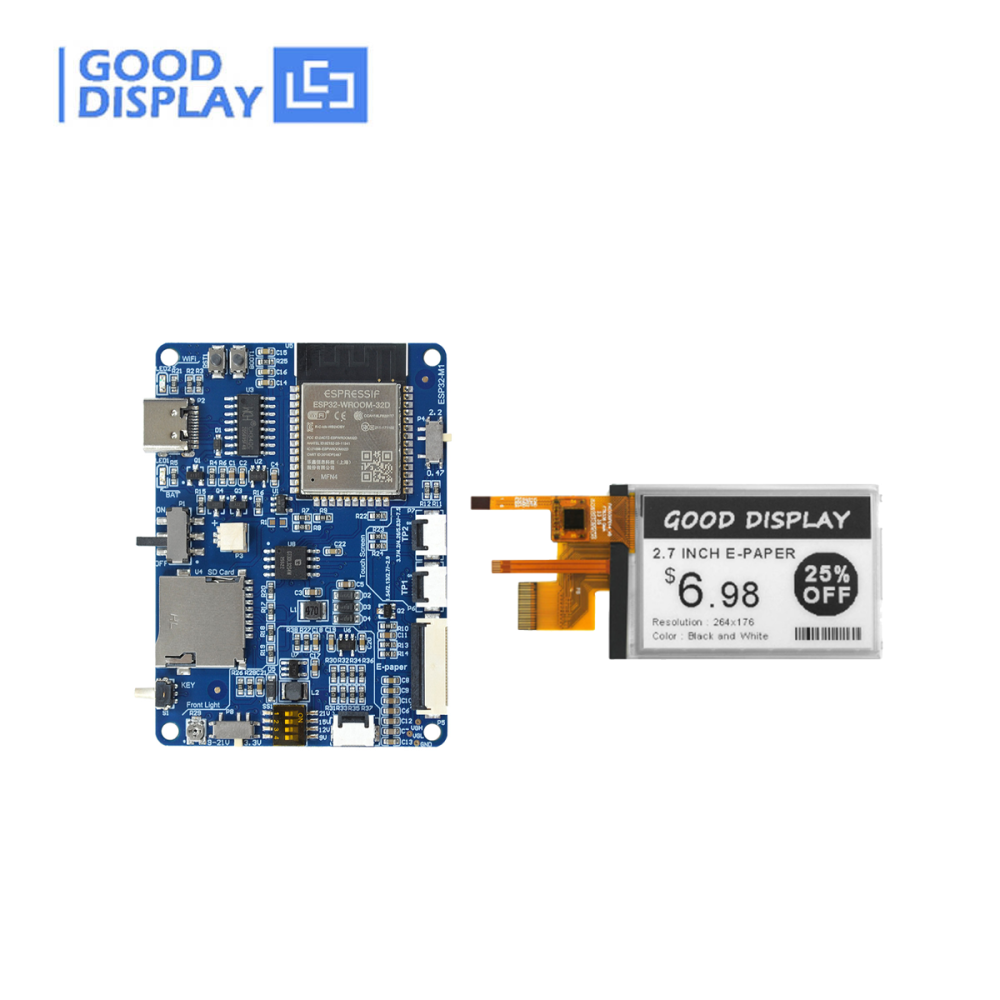 E-Paper Driver Module Controller Board With Touch Screen Frontlight Function, ESP32-M1
