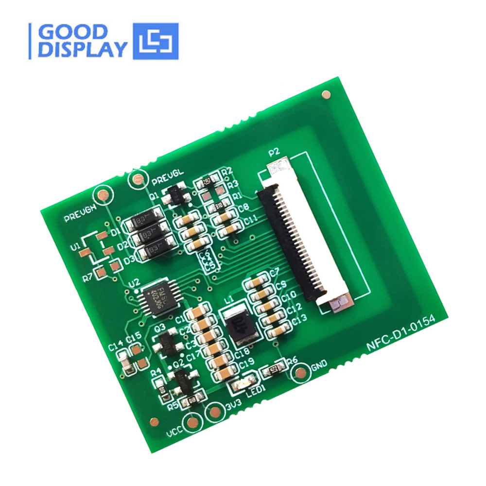 1.54" NFC E-Paper Driver Board - Battery-Free E-Ink Module, NFC-D1-0154