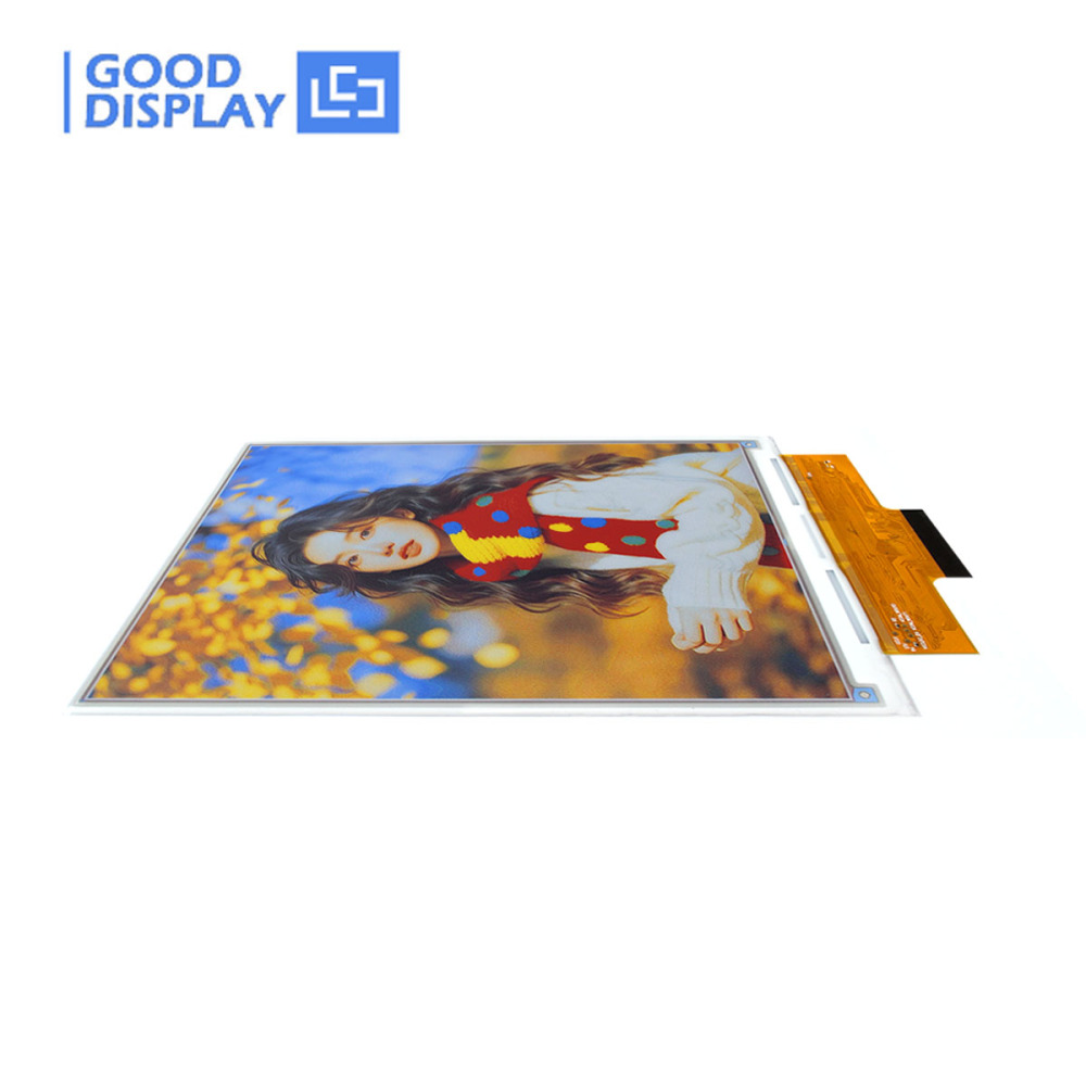 7.09 Inch Six Color E Ink Spectra 6 E-Paper Display 1600×1200 SPI Si TFT Low Power EPD Module for Digital Photo Frame Art Display, GDEB0709E01