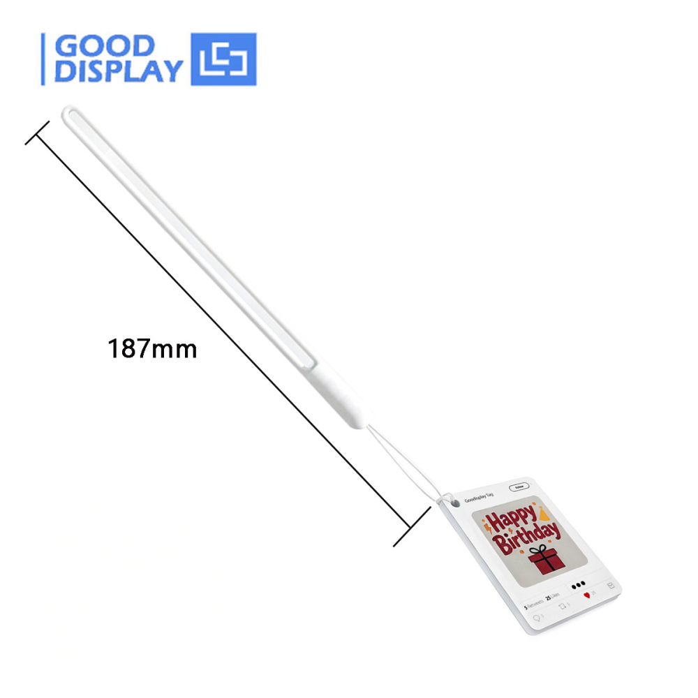 3mm ultra-thin 1.54" Battery-Free NFC E-Paper Display Tag 4-Color 200×200 GDP0154NF2
