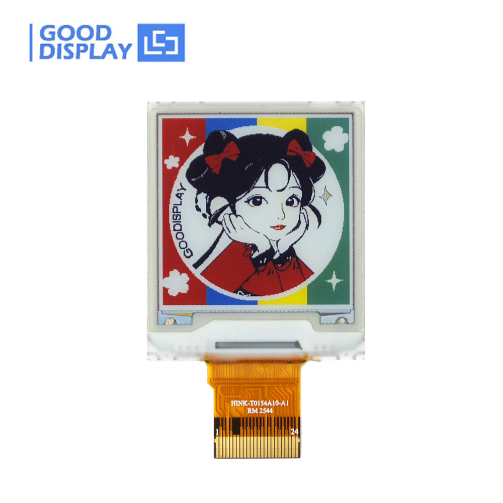 1.54 Inch 6-Color E-Ink Display Module 220PPI Ultra Low Power E6 Electronic Ink Screen, GDEH0154E01