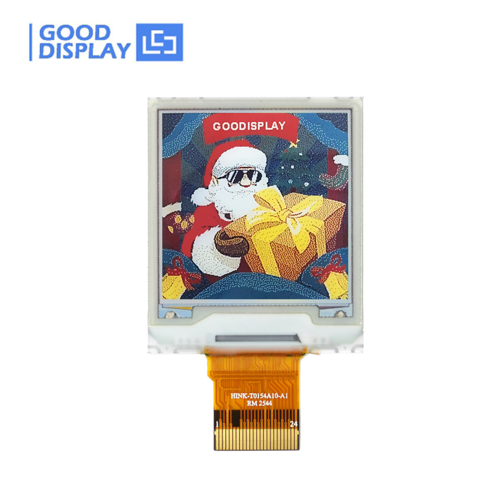 1.54 Inch 6-Color E-Ink Display Module 220PPI Ultra Low Power E6 Electronic Ink Screen, GDEH0154E01