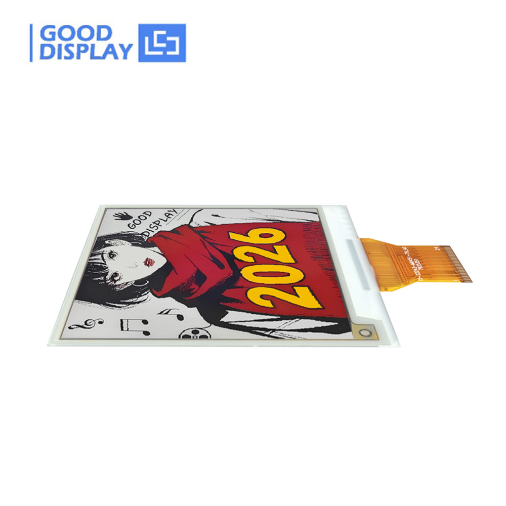 Square 2.53" 425x424 4-Color E-Paper Display with SPI Interface | E-Ink Screen Module，GDEF0253F17