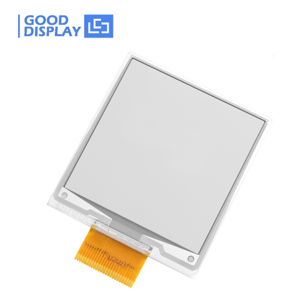 Soldered FPC Cable 2.53" 425x425 4-Color E-Ink Screen ePaper Display with Adapter Board, GDEF0253F16 & DESPI-C0253