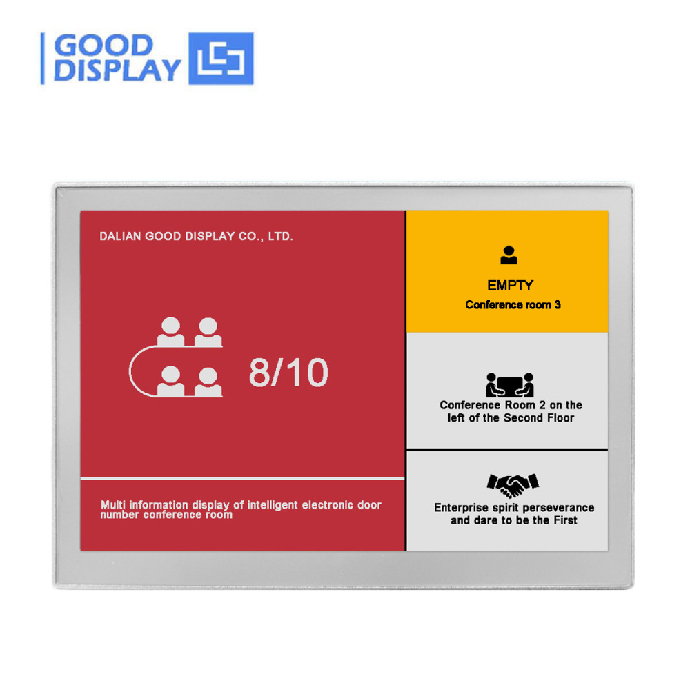 Meeting sign 10.2-inch color e paper display smart bluetooth e ink display screen suitable for business, meetings, door signs, price tags DM102FAB1M