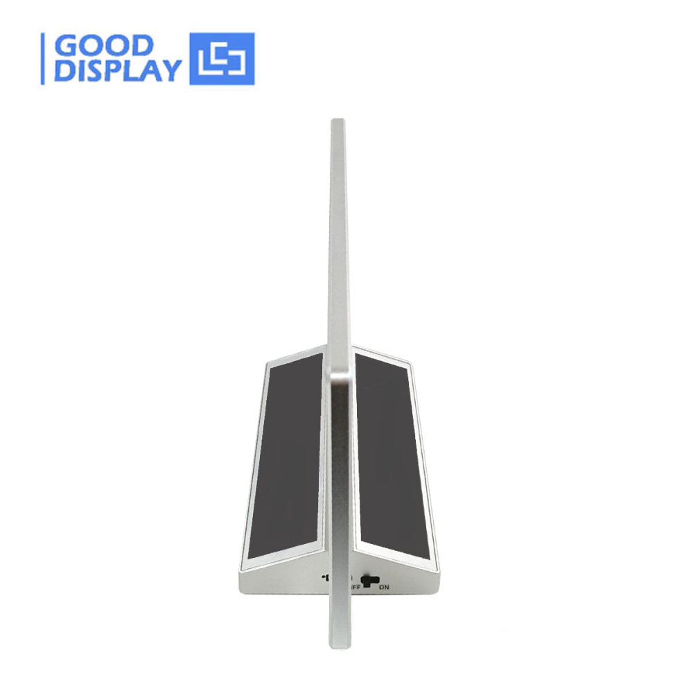 10.85" 4-Color Solar E Ink Conference Nameplate Dual-Side Bluetooth 5.0 E-Paper Desk Display with Open API & OTA Update, DM1085FVB2U