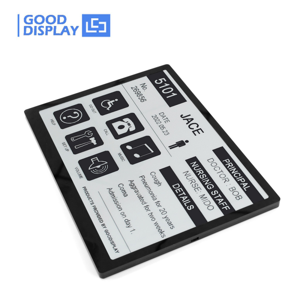 Ultra-thin 13.3'' WiFi E-Ink Display Price Tag Ultra-Low Power Black & White Digital Signage, GDP133BW2/GDP133B2