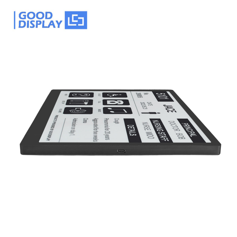 Ultra-thin 13.3'' WiFi E-Ink Display Price Tag Ultra-Low Power Black & White Digital Signage, GDP133BW2/GDP133B2
