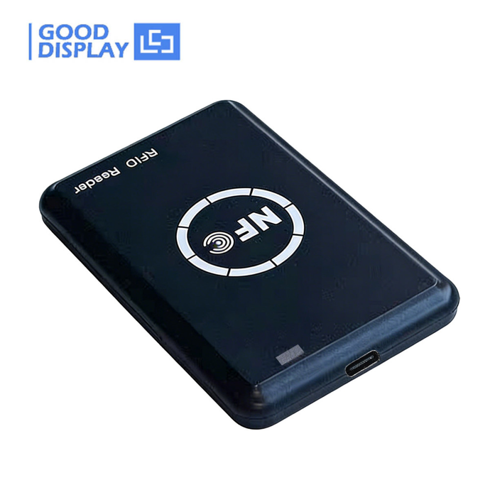 NFC E-Paper Programmer, PC Connected Writer for 2.13" 2.9" 4.2" E Ink NFC Tags & ESL Displays, GDPN02