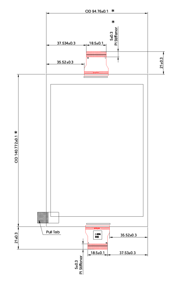3.7" 6 Native Color E-paper E-Ink 234PPI Display, No Color Filter, Ultra Low Power SPI Interface, GDEH037E01