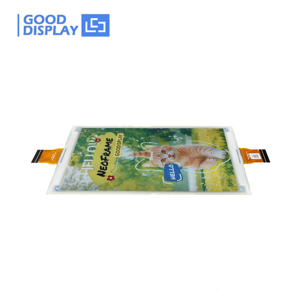 3.7" 6 Native Color E-paper E-Ink 234PPI Display, No Color Filter, Ultra Low Power SPI Interface, GDEH037E01
