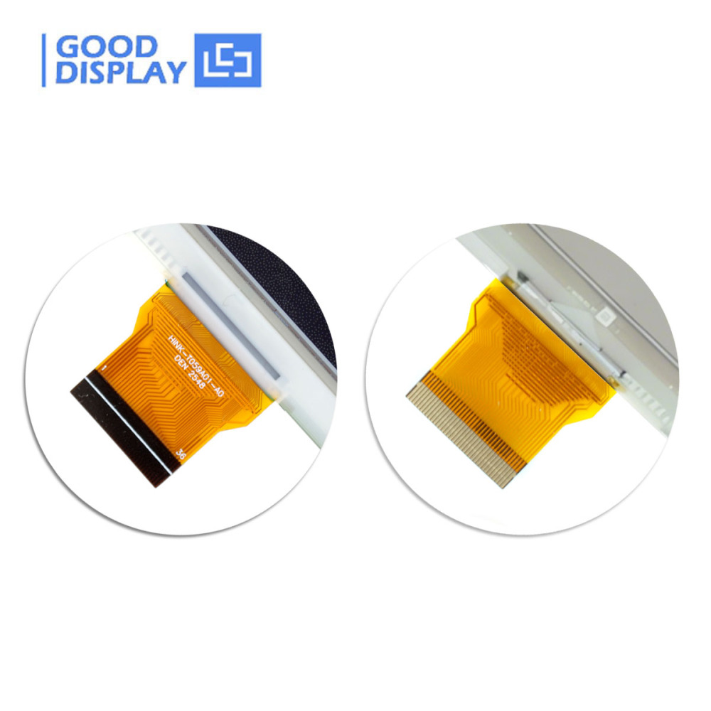3.7" 6 Native Color E-paper E-Ink 234PPI Display, No Color Filter, Ultra Low Power SPI Interface, GDEH037E01