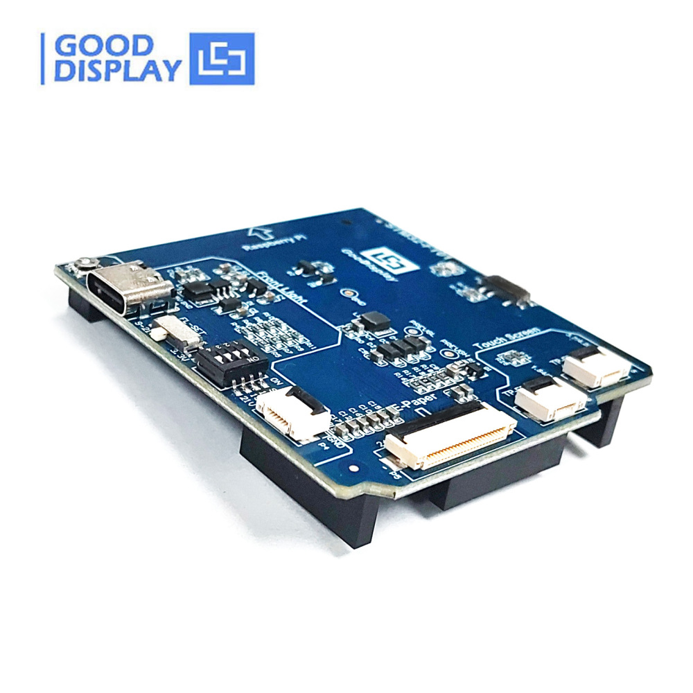 24PIN E-Paper Adapter Board Front Light, Touch, SD Card SPI Raspberry Pi & DESPI-M02L Compatible, STM32-FT01